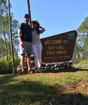 Kirk & Kelly at Tate's Hell State Forest